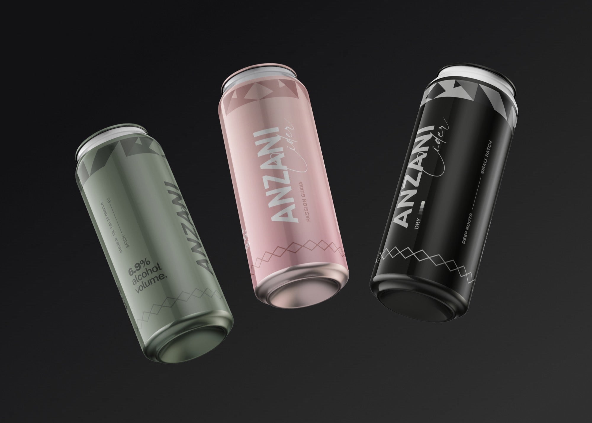 Anzani Cider cans